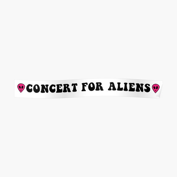Concert for Aliens Machine Gun Kelly Poster RB1912 product Offical mgk Merch