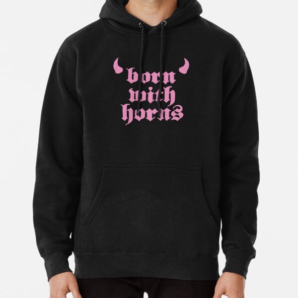 Machine Gun Kelly - MGK - Born with horns Pullover Hoodie RB1912 product Offical mgk Merch