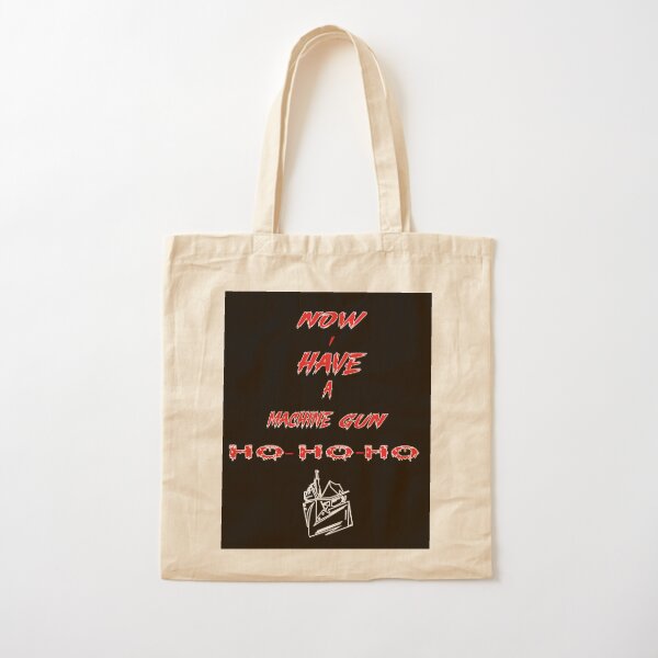 now i have a machine gun Cotton Tote Bag RB1912 product Offical mgk Merch