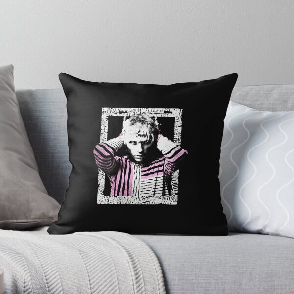 Eat, drink, and be scary MACHINE,MACHINE pad MACHINE,simple MACHINE,funny MACHINE,stuff MACHINE,rock MACHINE,trending MACHINE,sale MACHIN Essential Throw Pillow RB1912 product Offical mgk Merch