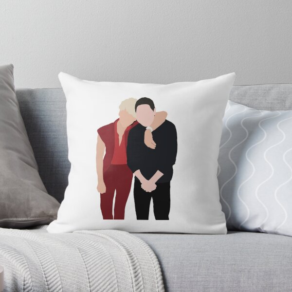 MGK and Pete Davidson Throw Pillow RB1912 product Offical mgk Merch