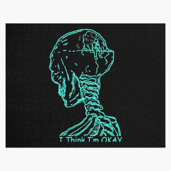 I Think I'm OKAY - MGK Jigsaw Puzzle RB1912 product Offical mgk Merch