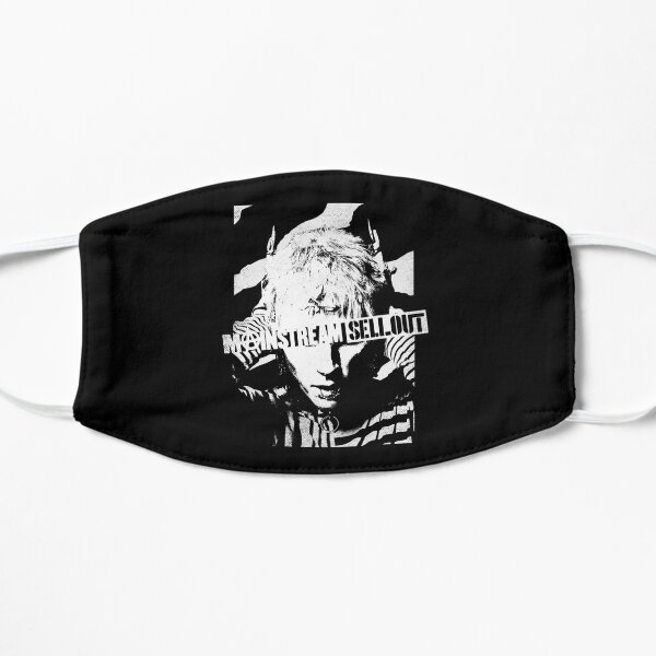 Ghostly Greetings MACHINE,MACHINE pad MACHINE,simple MACHINE,funny MACHINE,stuff MACHINE,rock MACHINE,trending MACHINE,sale MACHIN Essential Flat Mask RB1912 product Offical mgk Merch